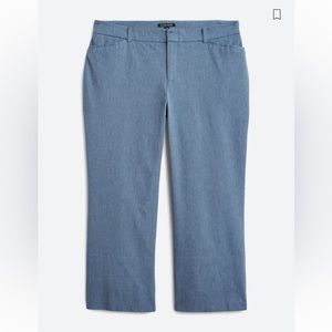 41 Hawthorn Becca High Rise Wide Leg Adjustable Hem Crop Pant